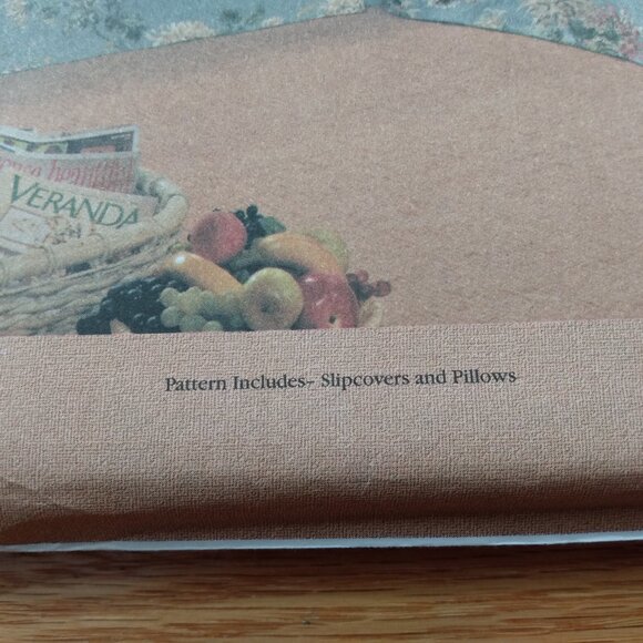 Sofa Slipcovers and Pillows Sewing Pattern Simplicity 9529 Classic Home UNCUT - Picture 3 of 9